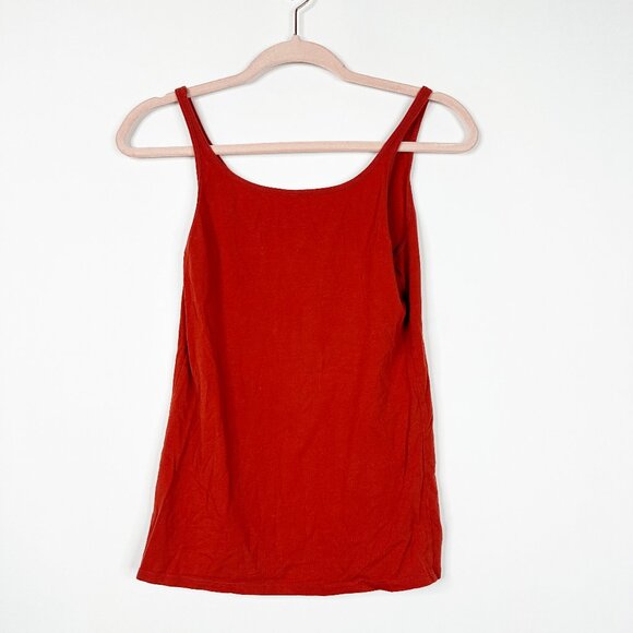 2/$30 NY&C New York & Company Tank Top Red Medium #BAG11 - Picture 3 of 6